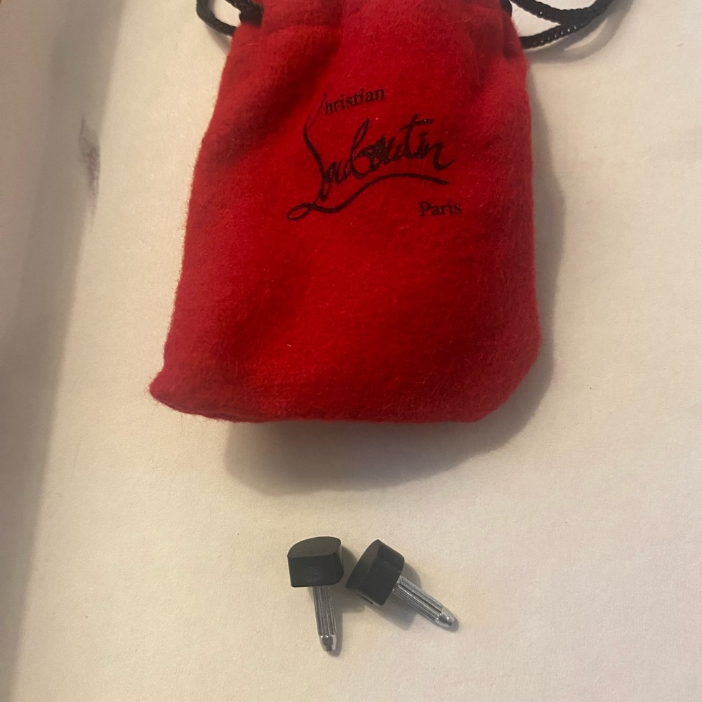 Christian Louboutin 85MM pumps black, red bottom. Size 37.5 - Picture 8 of 11